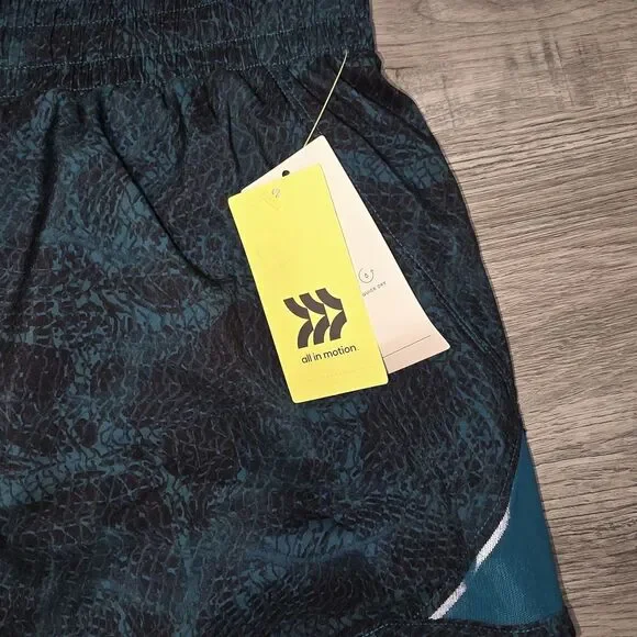 New with Tag All in Motion Mid-Rise Run Short Size Medium - Picture 2 of 4